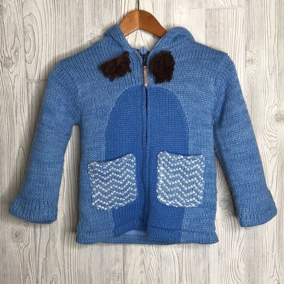 Kyber Blue Duck Wool Kids Jacket - Large - Picture 1 of 9